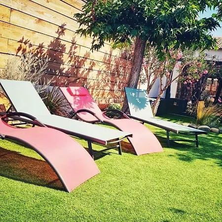 빌라 Vita, Piscine Privee Chauffee & Jacuzzi Privatif, 5mn Des Plages 포르토베쉬오